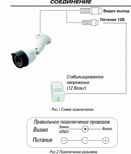 Видеокамера ST-2201 3,6mm (соответствует 82° по горизонтали) Видеокамера ST-2201 3,6mm (соответствует 82° по горизонтали)